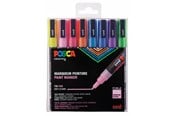 Hobby artikelen - POSCA marker sæt PC-3M 8 ass. colors Glitter - 401627