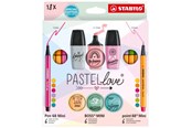 Hobby artikelen - STABILO Pastel Love set of 18 ass. pens - 201145