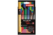 Hobby artikelen - STABILO Pen 68 Max Arty wallet of 6 pens - 204091