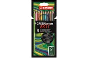 Hobby artikelen - STABILO ® Arty GREENcolors FSC®-certified colored pencil cardboard wallet of 12 pens - 208704