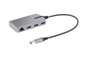 USB hub - StarTech.com 5G3AGBB-USB-A-HUB USB hub - 3 - Grijs - 5G3AGBB-USB-A-HUB