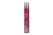 Schrijf- en tekengerei - Pilot Pen Pilot FriXion Ball - refill (pack of 3) - BLS-FR7-R-S3