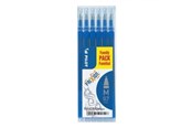 Schrijf- en tekengerei - Pilot Pen Pilot FriXion - refill - Blue (pack of 6) - BLS-FR7-S6-B