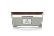 Decoratie - WoodWick Scented candle with wooden lid - Lavender & Cedar - 1666260E