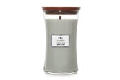 Decoratie - WoodWick Scented candle with wooden lid - Lavender & Cedar - 1666272E