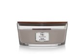 Decoratie - WoodWick Geurkaars met houten deksel - Open haard - 76106E