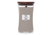 Decoratie - WoodWick Scented candle with wooden lid - Fireside - 93106E