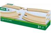 BRIO Trein - Brio Grote gebogen baan voor spoorweg - 33342