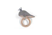 Speelgoed voor baby's - Filibabba Activity toy - Willie the whale rattle Grijs - FI-01648