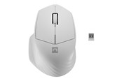 Muis - Natec Siskin 2 - mouse - 2.4 GHz Bluetooth 5.0 - white - Muis - Optisch - 3 knoppen - Wit - NMY-1972