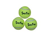 Voetbal en balspellen - Happy Summer Lente Zomer Tennisbal 3-Pack - 301070