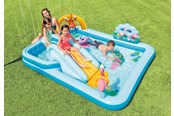 Spelen met water - Intex Jungle Adventure Inflatable Play Center 257 cm x 216 cm x 84cm - 57161