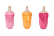 Pop, teddybeer en materiaal - Baby Born Bottle W Cap 3 asst 43cm - 832509