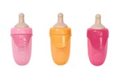 Pop, teddybeer en materiaal - Baby Born Bottle W Cap 3 asst 43cm - 832509