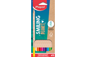 Schrijf- en tekengerei - Maped Smiling Planet Colour Pencils box of 12 colours FSC wood - 831800