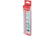 Schrijf- en tekengerei - Maped blackpeps school pencil Pastel HB. Box of 12 pcs - 851230