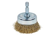 Boren en bits - Makita 50MM BRASS COATED WIRE CUP BRUSH - D-73617