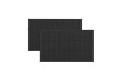 Elektriciteitscentrale - EcoFlow 2 x 100W Stijf Zonnepaneel Combo (met 2 paar Montagevoeten) - ZMS331