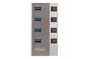 USB hub - StarTech.com 5G4AIBS-USB-HUB-EU USB hub - 4 - Grijs - 5G4AIBS-USB-HUB-EU