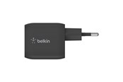 Mobiel - Adapters & Opladers - Belkin BOOST CHARGE PRO Stroom AV / multimedia paneel - PPS and GaN Technologie - 2 x USB-C - 45 Watt - WCH011VFBK