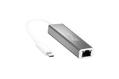 Netwerk-adapter (netwerkkaart, printserver, enz.) - j5create JCE133G - network adapter - USB-C 3.1 Gen 1 - Gigabit Ethernet x 1 - JCE133G-N