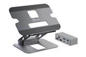 Docking station - j5create Multi-Angle Dual HDMI Docking Stand (with Ethernet) - JTS427-N