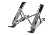 Systeemaccessoires - j5create Laptop Stand with USB 4-Port Hub - JTS223-N