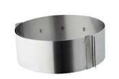 Bakapparatuur - Funktion Verstelbare Taartring 8 cm 18/0 ss - 101717