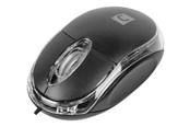 Muis - Natec Vireo 2 - mouse - USB - black - Muis - Optisch - 3 knoppen - Zwart - NMY-1983