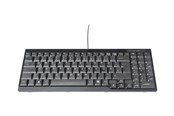 Toetsenbord - DIGITUS DS-72000GE - keyboard - German - black - Toetsenbord - Duits - Zwart - DS-72000GE