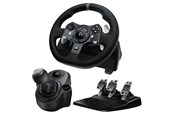 Gaming accessoires - Logitech G920 Driving Force + Driving Force Shifter Bundle - Wireless Wheel, gamepad and pedals set - Microsoft Xbox One - 1129175