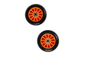 Buiten spelen - My Hood Set of Wheels 100 mm - Orange/Black - 505083
