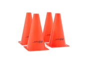 Buiten spelen - My Hood 4 orange cones - 22 cm - 302041