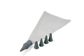 Keuken accessoires - Funktion Piping bag 5 nozzles grey - 222100
