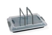 Bakplaten, Bakpannen & Bakrekken - Funktion Bakplaat Baking pan with lid 42x29 cm grey - 224464