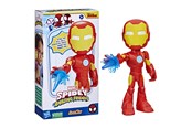 Speelgoedpop - Spidey and His Amazing Friends Supersized Iron Man 23 cm - F61645X2
