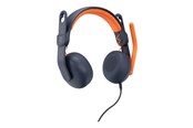 Headphones/Headsets - Logitech Zone Learn On Ear Wired Headset for Learners USB-C - headphones with mic - replacement - 981-001367
