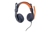 Headphones/Headsets - Logitech Zone Learn Wired On-Ear Headset for Learners 3.5mm AUX - headphones with mic - replacement - 981-001372