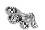 Overige keukenapparatuur - Funktion Measuring spoon set 4 pcs. steel - 27971
