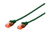 Netwerk - kabel - DIGITUS Professional patch cable - 3 m - green RAL 6016 - 3m - DK-1644-030/G
