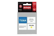 Inkt, toner en verbruiksartikelen - ActiveJet Supreme AE-33YNX - yellow - ink cartridge (alternative for: Epson T3364) - AE-33YNX