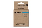 Inkt, toner en verbruiksartikelen - Actis standard KB-1100C - Economy - cyan - ink cartridge (alternative for: Brother LC980C Brother LC65HYC Brother LC1100HYC) - KB-1100C