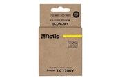 Inkt, toner en verbruiksartikelen - Actis KB-1100Y - yellow - ink cartridge (alternative for: Brother LC1100Y Brother LC980Y) - KB-1100Y