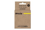 Inkt, toner en verbruiksartikelen - Actis standard KB-1000Y - yellow - ink cartridge (alternative for: Brother LC1000Y Brother LC970Y) - KB-1000Y