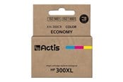 Inkt, toner en verbruiksartikelen - Actis standard KH-300CR - colour (cyan magenta yellow) - refurbished - ink cartridge (alternative for: HP 300XL HP CC644EE) - KH-300CR