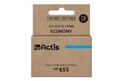 Inkt, toner en verbruiksartikelen - Actis standard KH-655CR - cyan - refurbished - ink cartridge (alternative for: HP 655) - KH-655CR