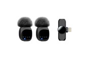 Mobiel - Overige accessoires - Lippa Dual Wireless Wind Protected Microphone With Lightning Connector *DEMO* - LPR82-L