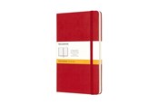 Schrijfblokken, formulieren en notitieboekjes - Moleskine Classic Hard Linjerad Large Rød - 360063