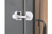 Keuken accessoires - BabyDan Refrigerator lock on / off 2 pcs white - 500267