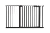 Babyspullen - BabyDan Premier Safety Gate Extra Wide Black 119.3-125.6 cm - 60116-2697-01